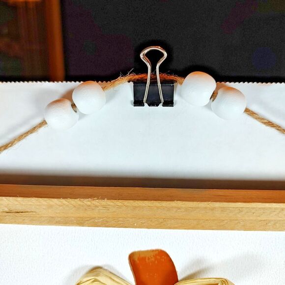 "Blessed" Carved Pumpkin Wall Mounted Holiday Event Plaque Sign Thanksgiving - Picture 7 of 16